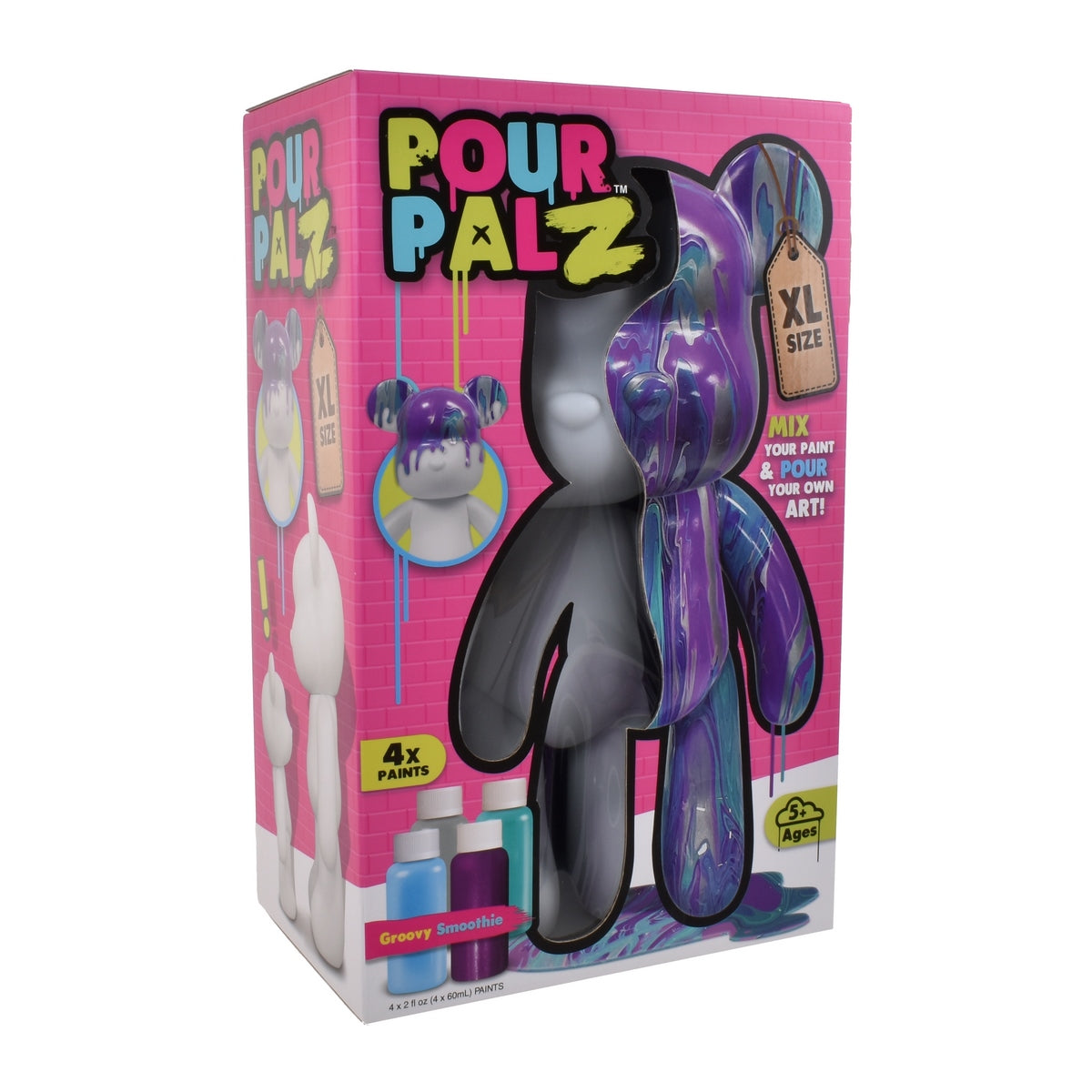 Oso Grande Para Pintar Pour Palz - Groovy Smoothie