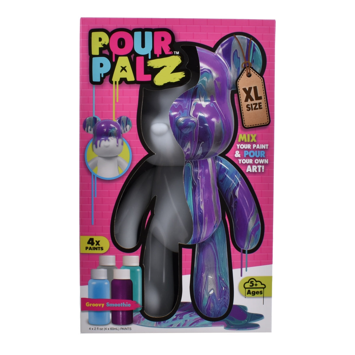 Oso Grande Para Pintar Pour Palz - Groovy Smoothie