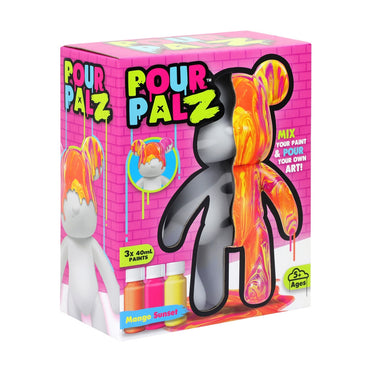 Oso Mediano Para Pintar Por Palz - Mango Sunset