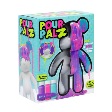 Oso Mediano Para Pintar Por Palz - Berry Blast