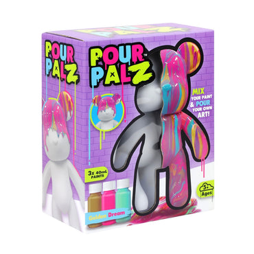 Oso Mediano Para Pintar Por Palz - Golden Dream