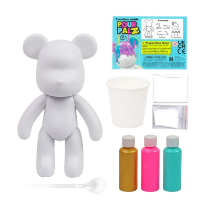 Oso Mediano Para Pintar Por Palz - Golden Dream