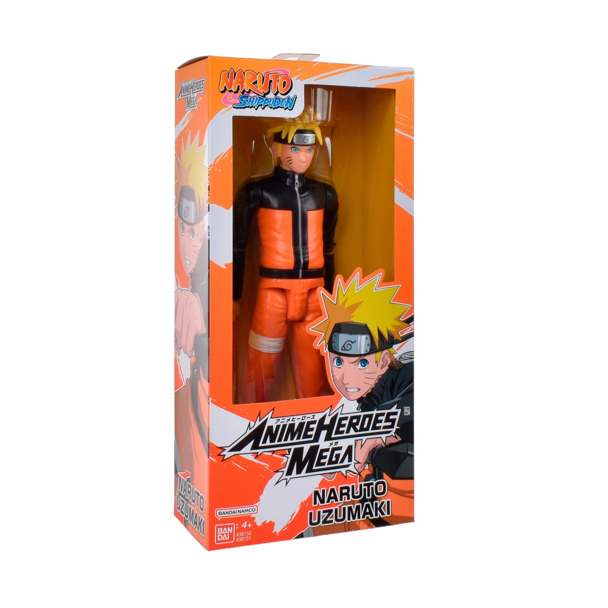 Figura 30 Cms Legendaria Anime Heroes Naruto De Bandai - Naruto