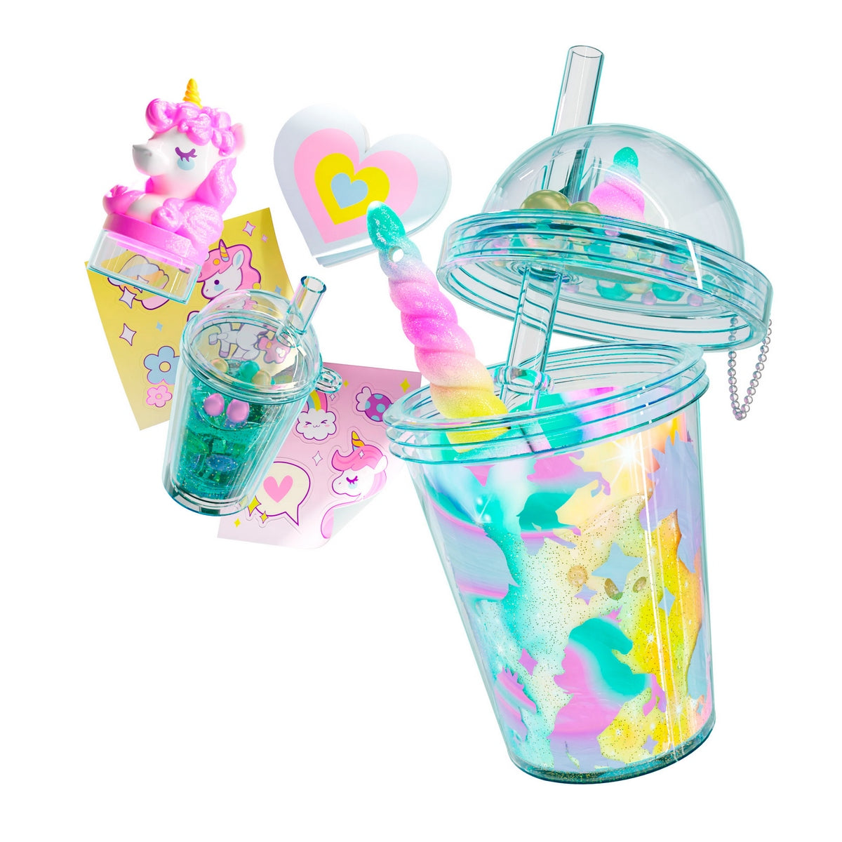 Mini Vasocute Cups Con Accesorios Real Littles - Dreamicorn