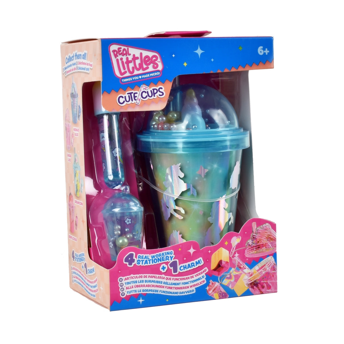 Mini Vasocute Cups Con Accesorios Real Littles - Dreamicorn