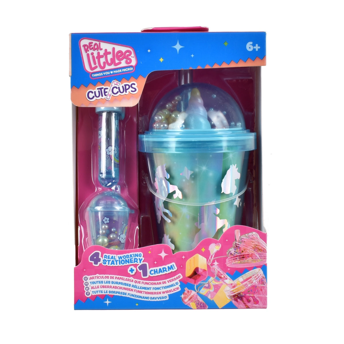 Mini Vasocute Cups Con Accesorios Real Littles - Dreamicorn