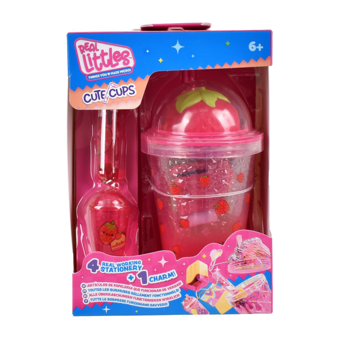 Mini Vasocute Cups Con Accesorios Real Littles - Berrylicious