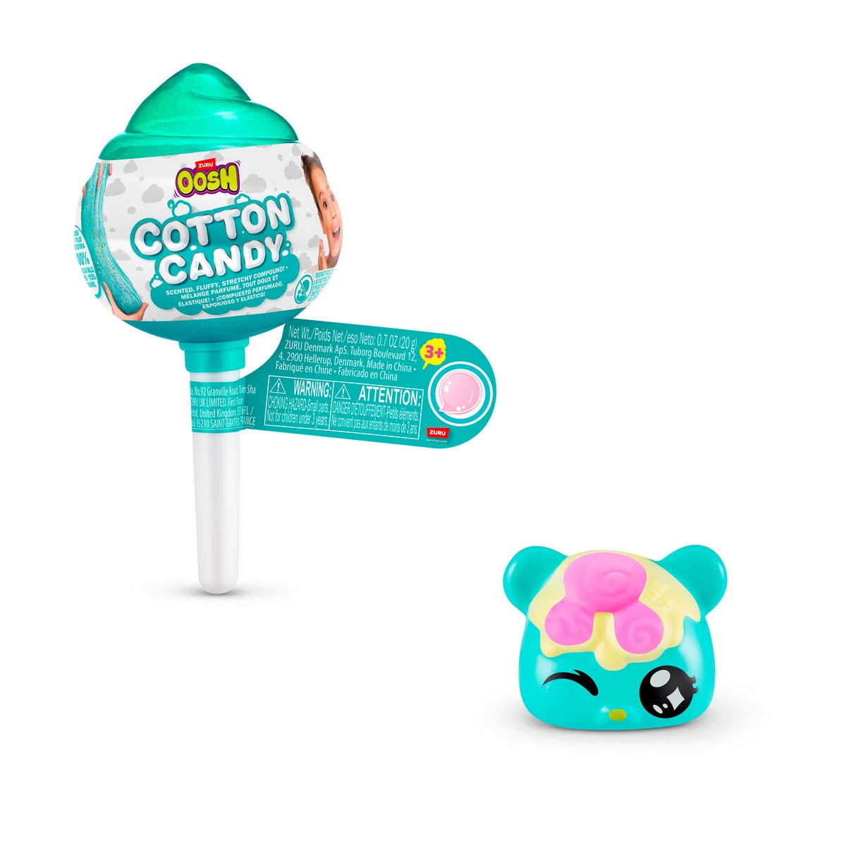 Slime Cotton Candy Oosh - Verde