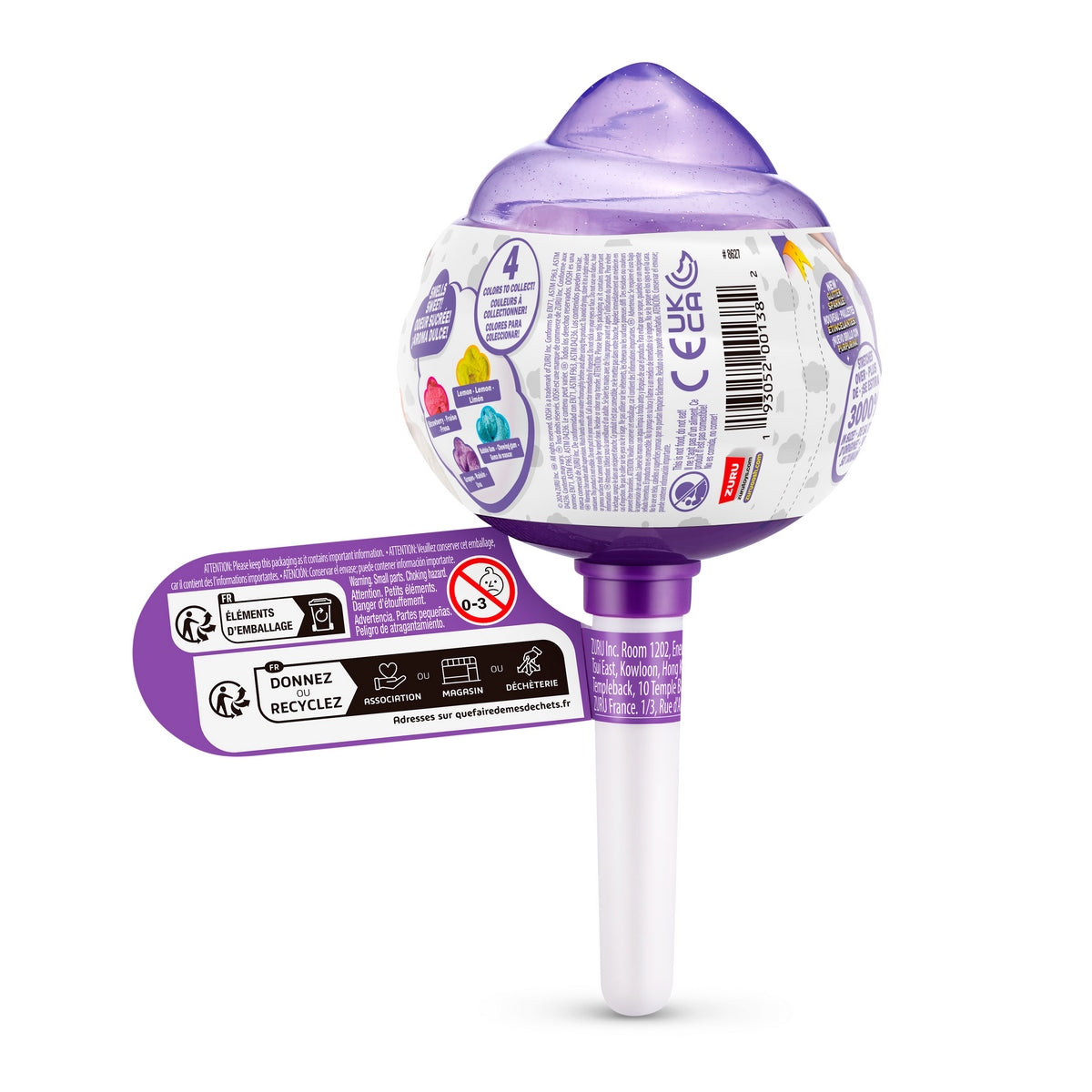 Slime Cotton Candy Oosh - Morado