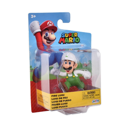 Figuras 6 cm Super Mario de Nintendo Wave 53 - Luigi de Fuego