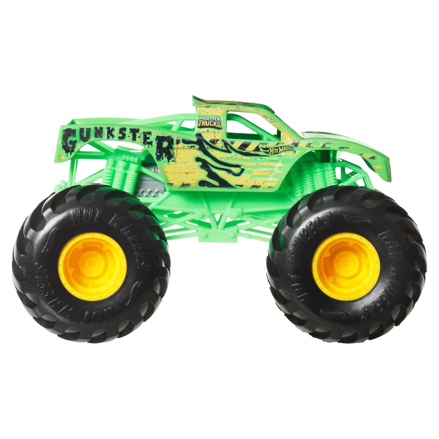 Hot Wheels Monster Trucks Escala 1:24 Todoterreno- Gunkster