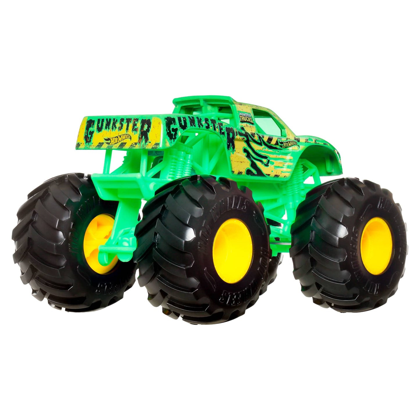 Hot Wheels Monster Trucks Escala 1:24 Todoterreno- Gunkster