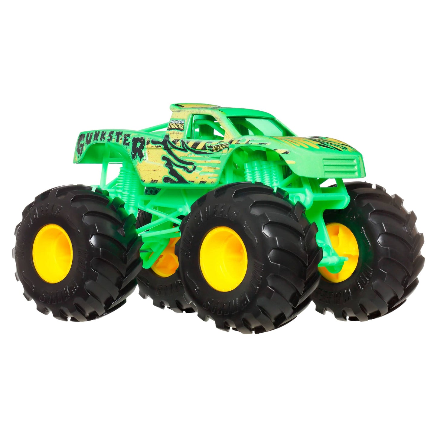 Hot Wheels Monster Trucks Escala 1:24 Todoterreno- Gunkster