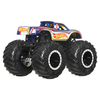 Hot Wheels Monster Trucks Escala 1:64 - Hot Wheels Racing #1 Vs Hot Wheels Racing #4