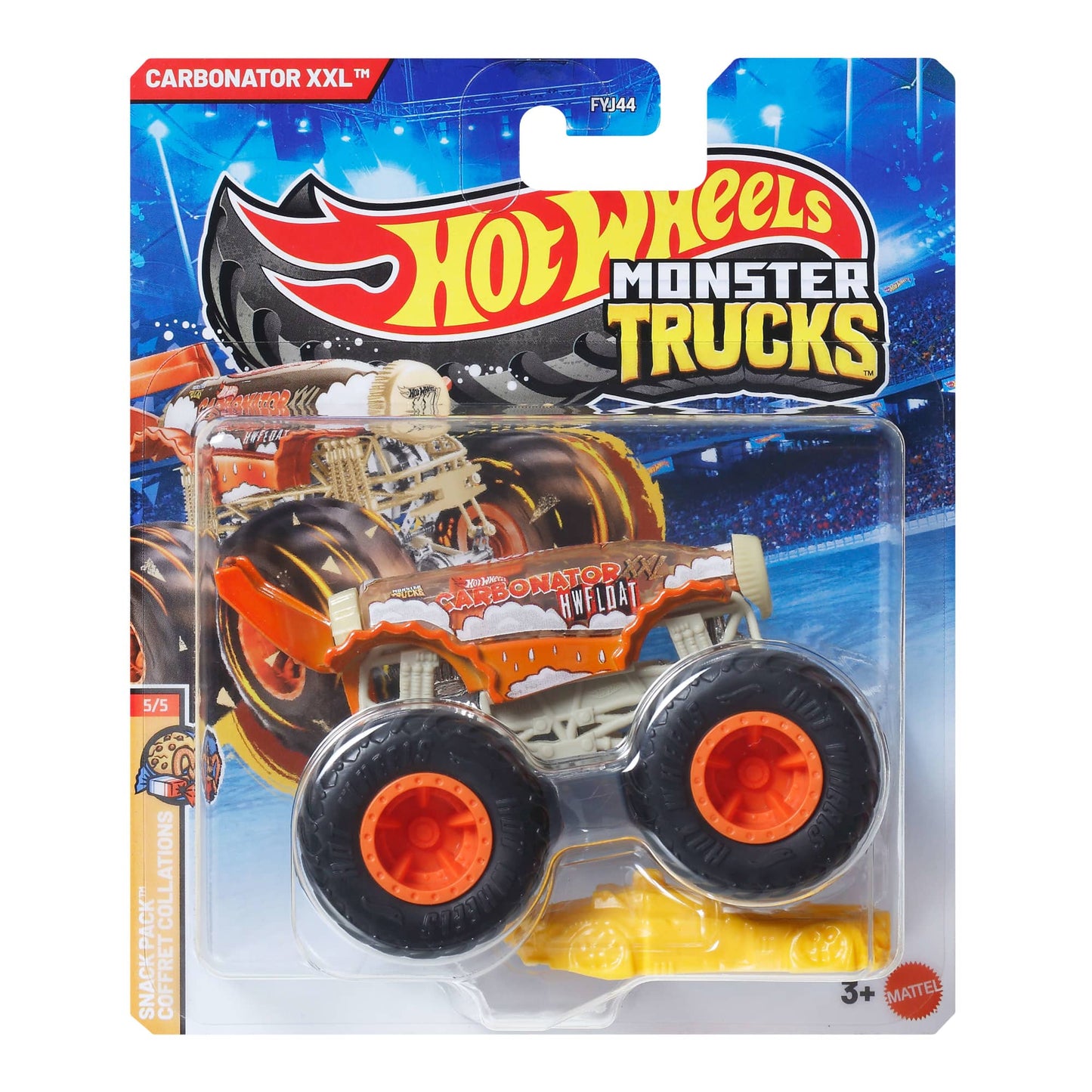 Hot Wheels Monster Truck Escala 1:64 - Carbonator XXL