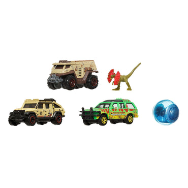 Matchbox Jurassic World Auto Básico Paquete De 5 - Giroesfera
