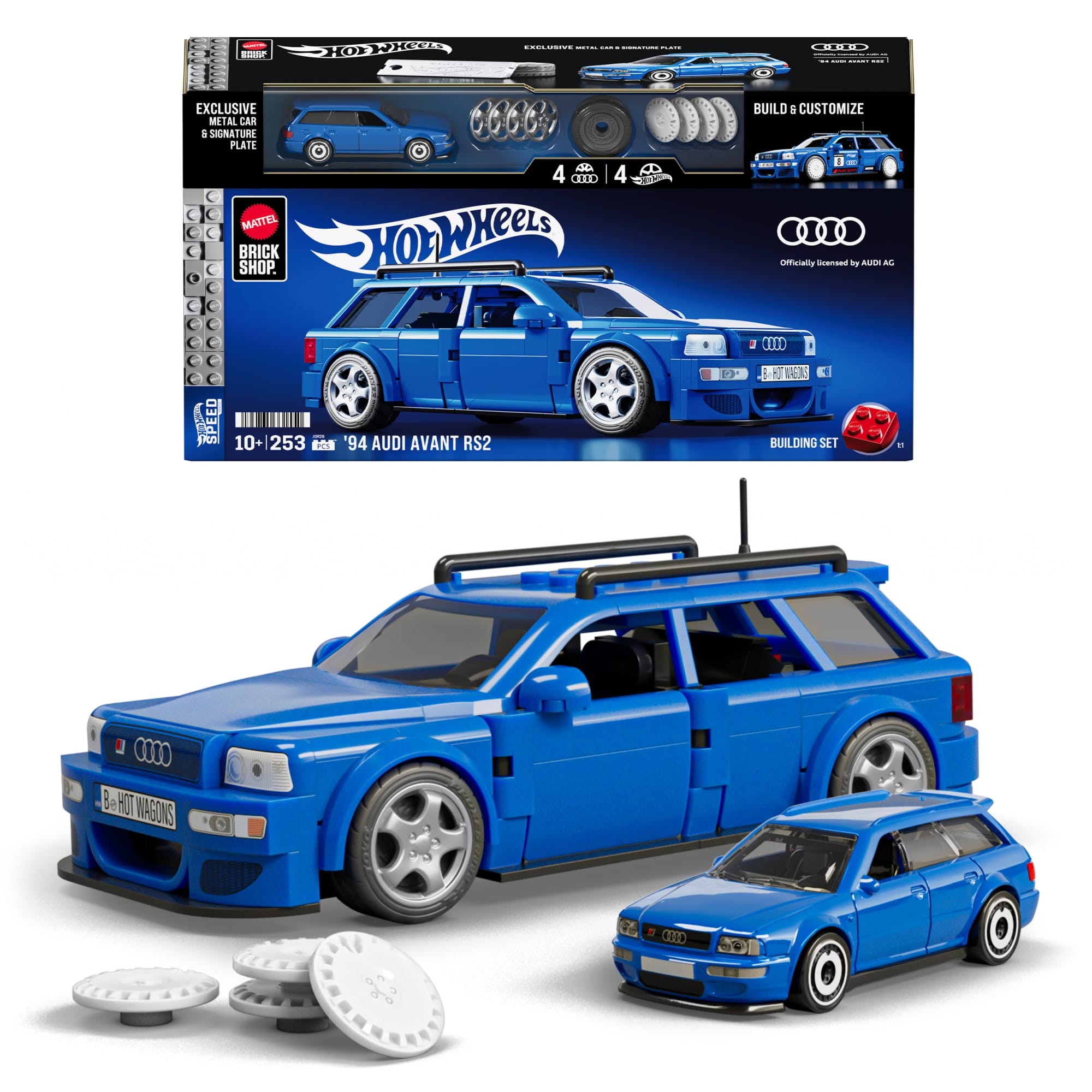 Brick Shop Juguete de Construcción Mattel Brick Shop Hot Wheels