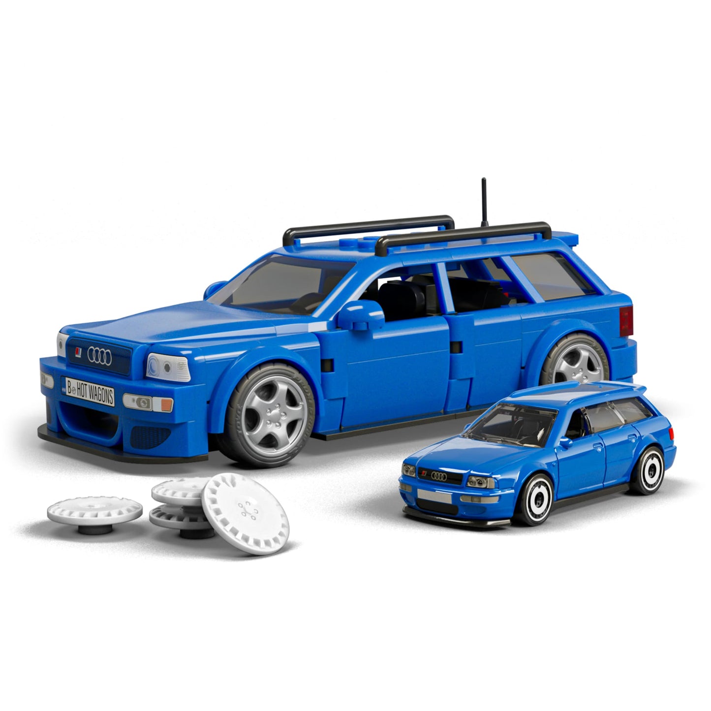Brick Shop Juguete de Construcción Mattel Brick Shop Hot Wheels Speed 94 Audi Avant RS2