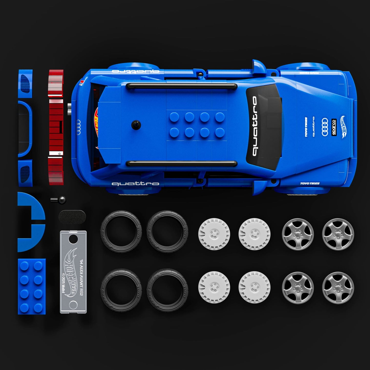 Brick Shop Juguete de Construcción Mattel Brick Shop Hot Wheels Speed 94 Audi Avant RS2