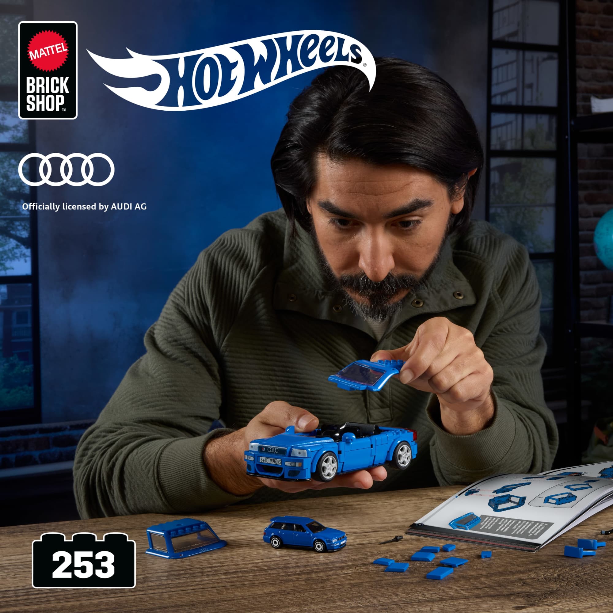 Brick Shop Juguete de Construcción Mattel Brick Shop Hot Wheels