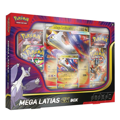 Pokémon TCG Mega Evolution Latias Ex Box Inglés