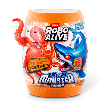 Mounstruos Sorpresa Profundidades Marinas Robo Alive De Zuru - Pulpo