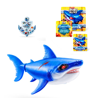 Mounstruos Sorpresa Profundidades Marinas Robo Alive De Zuru - Tiburon