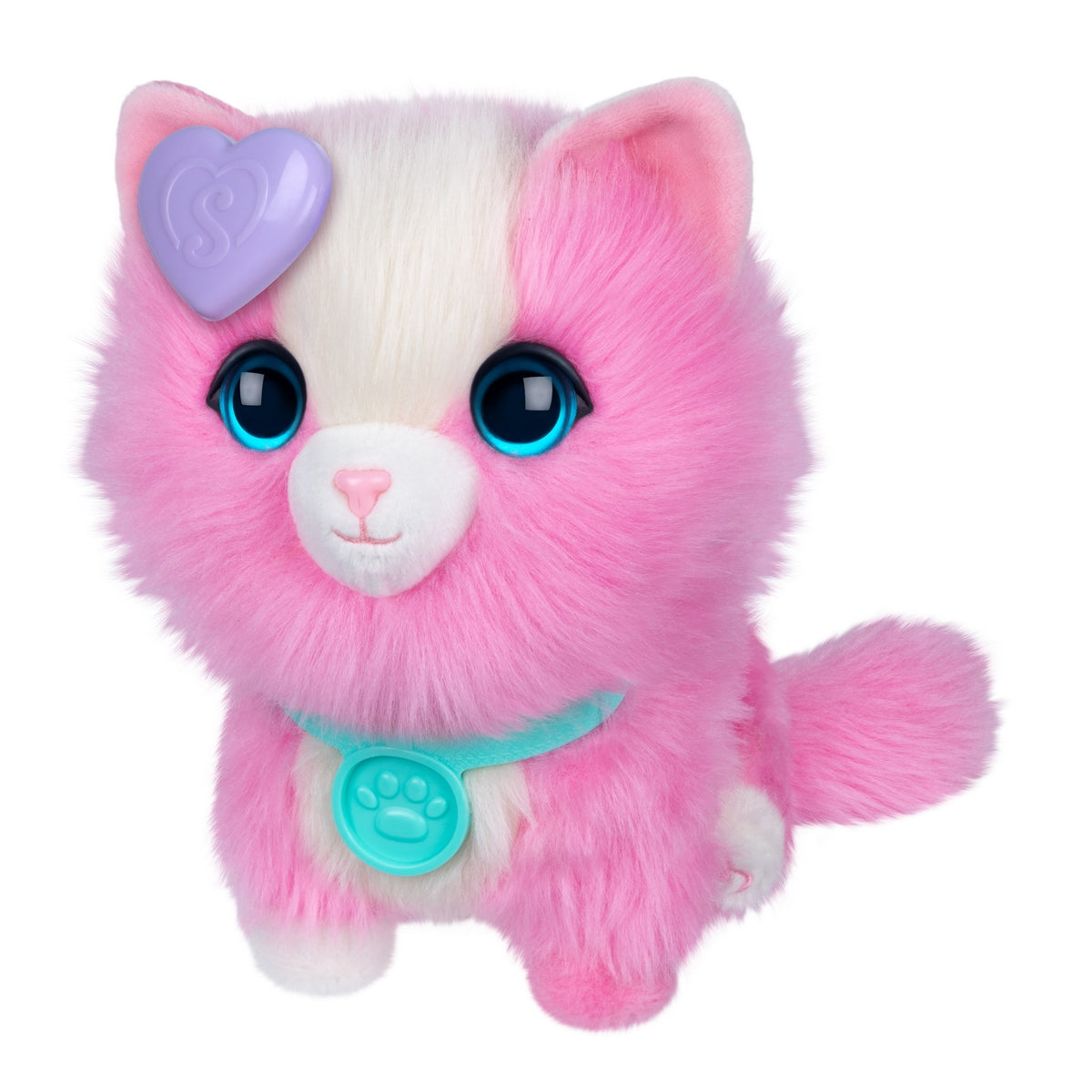 Peluche Rescatame Con Casita Y Accesorios Scruff A Luvs - Gato Rosado