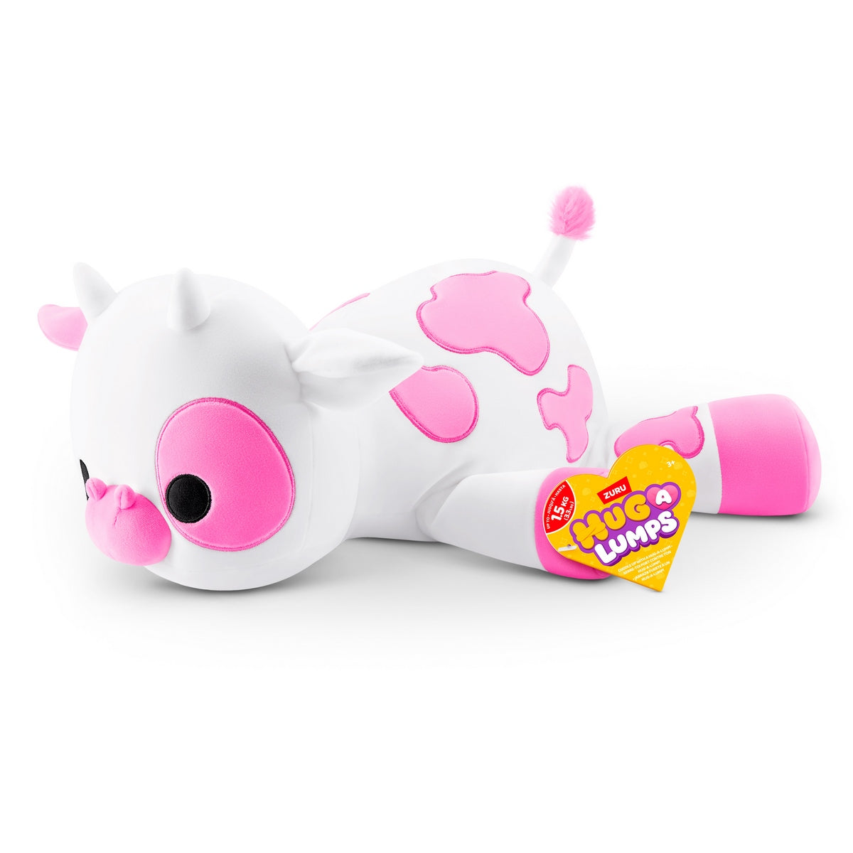 Peluche Blandito Mediano Hug-A-Lumps De Zuru - Clover Vaca