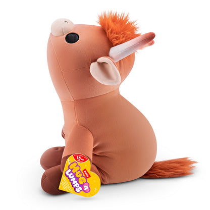 Peluche Blandito Mediano Hug-A-Lumps De Zuru - Holly Vaca Peluda