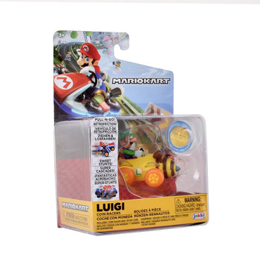 Vehiculo Kart Coin Racers Retroficcion Mariokart De Nintendo - Luigi