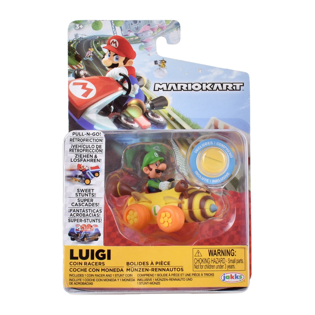 Vehiculo Kart Coin Racers Retroficcion Mariokart De Nintendo - Luigi