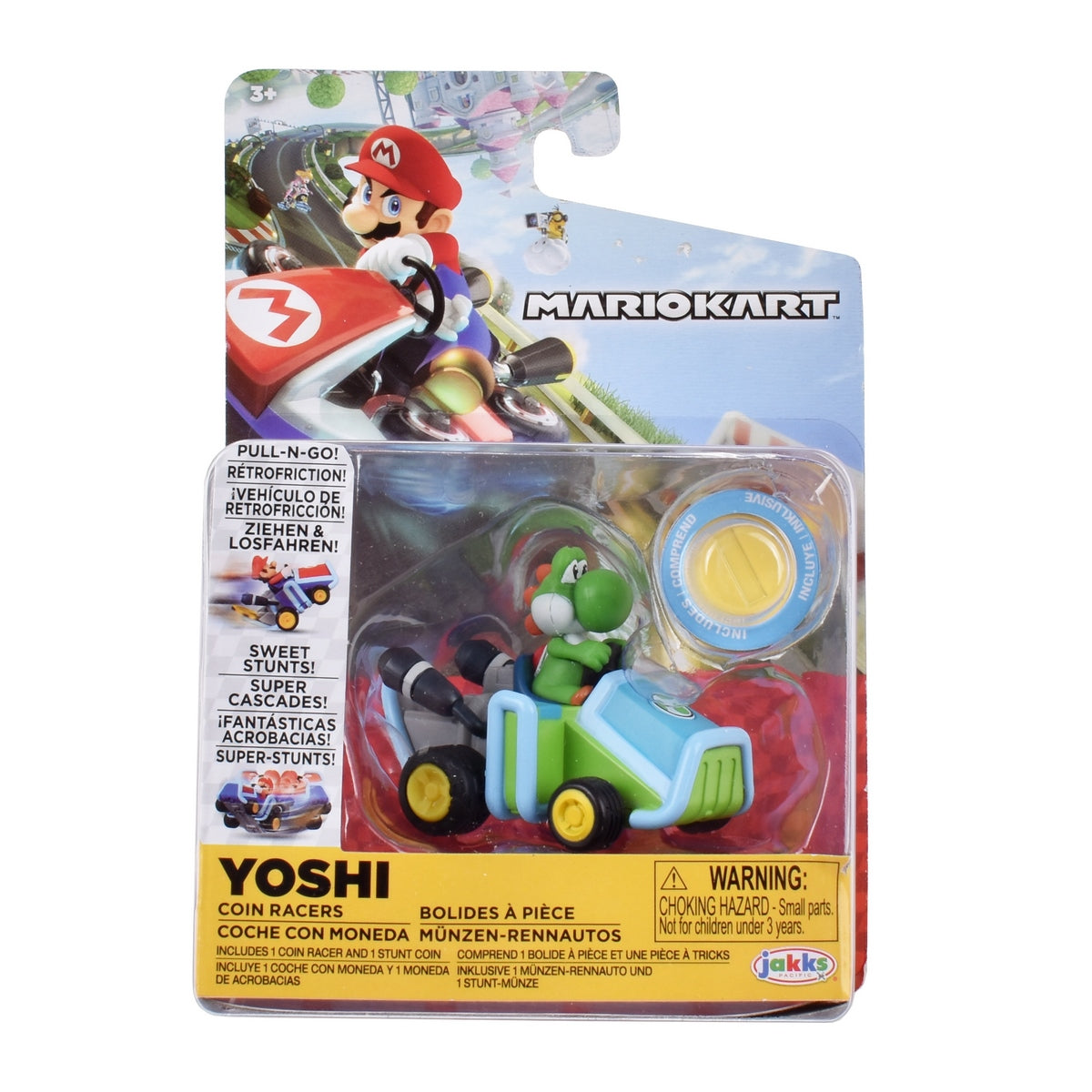Vehiculo Kart Coin Racers Retroficcion Mariokart De Nintendo - Yoshi