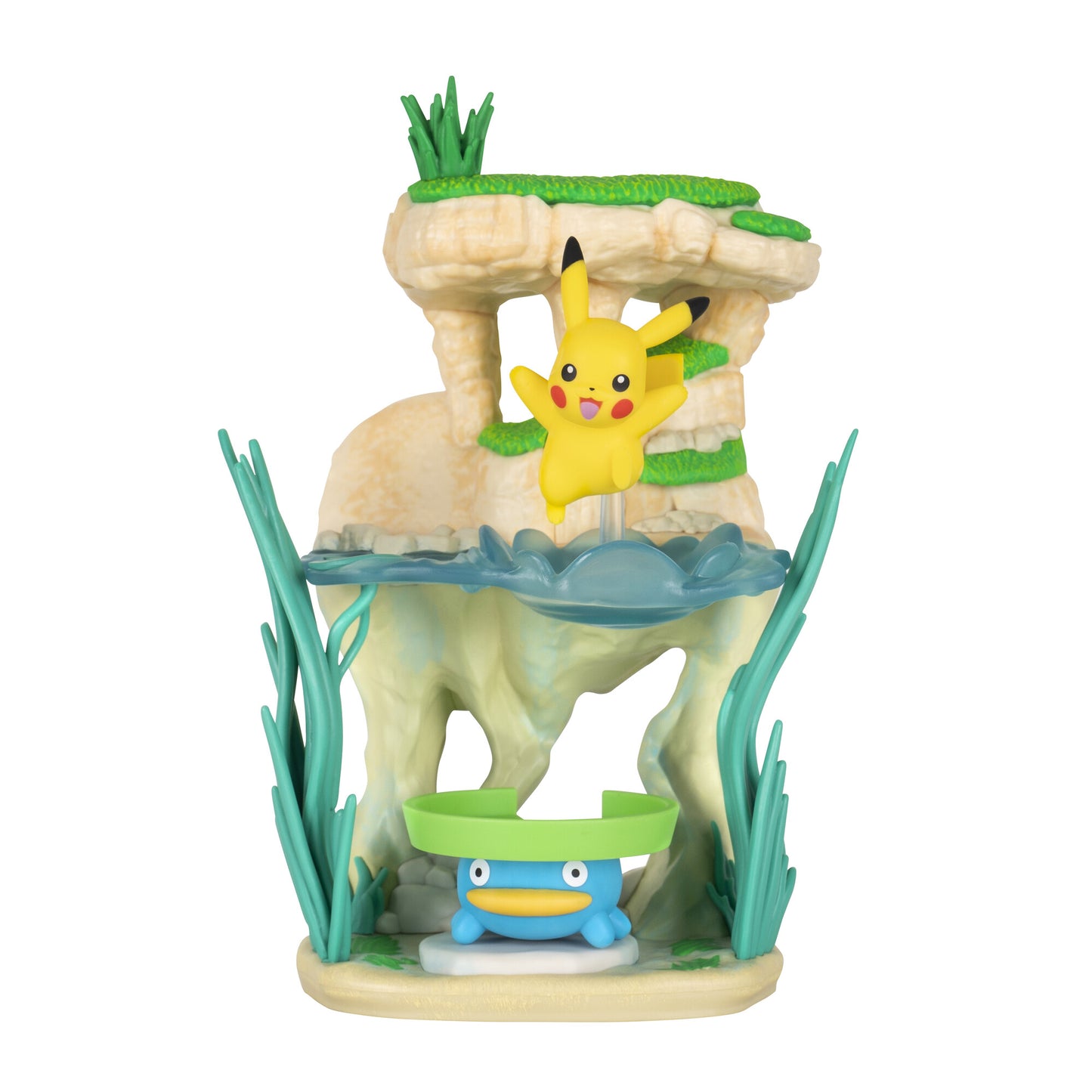 Pokémon Figura Select 15 cm Environment - Lotad + Pikachu