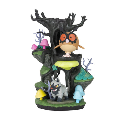Pokémon Figura Select 15 cm Environment - Poochyena + Hoothoot