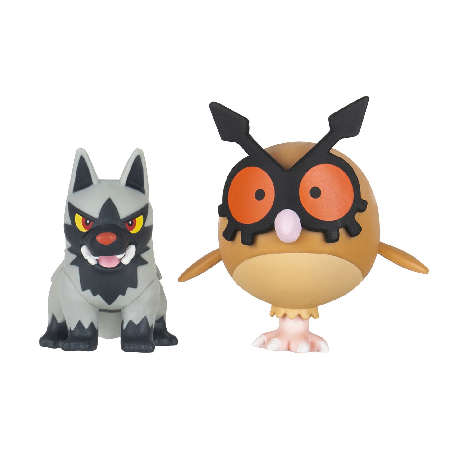 Pokémon Figura Select 15 cm Environment - Poochyena + Hoothoot