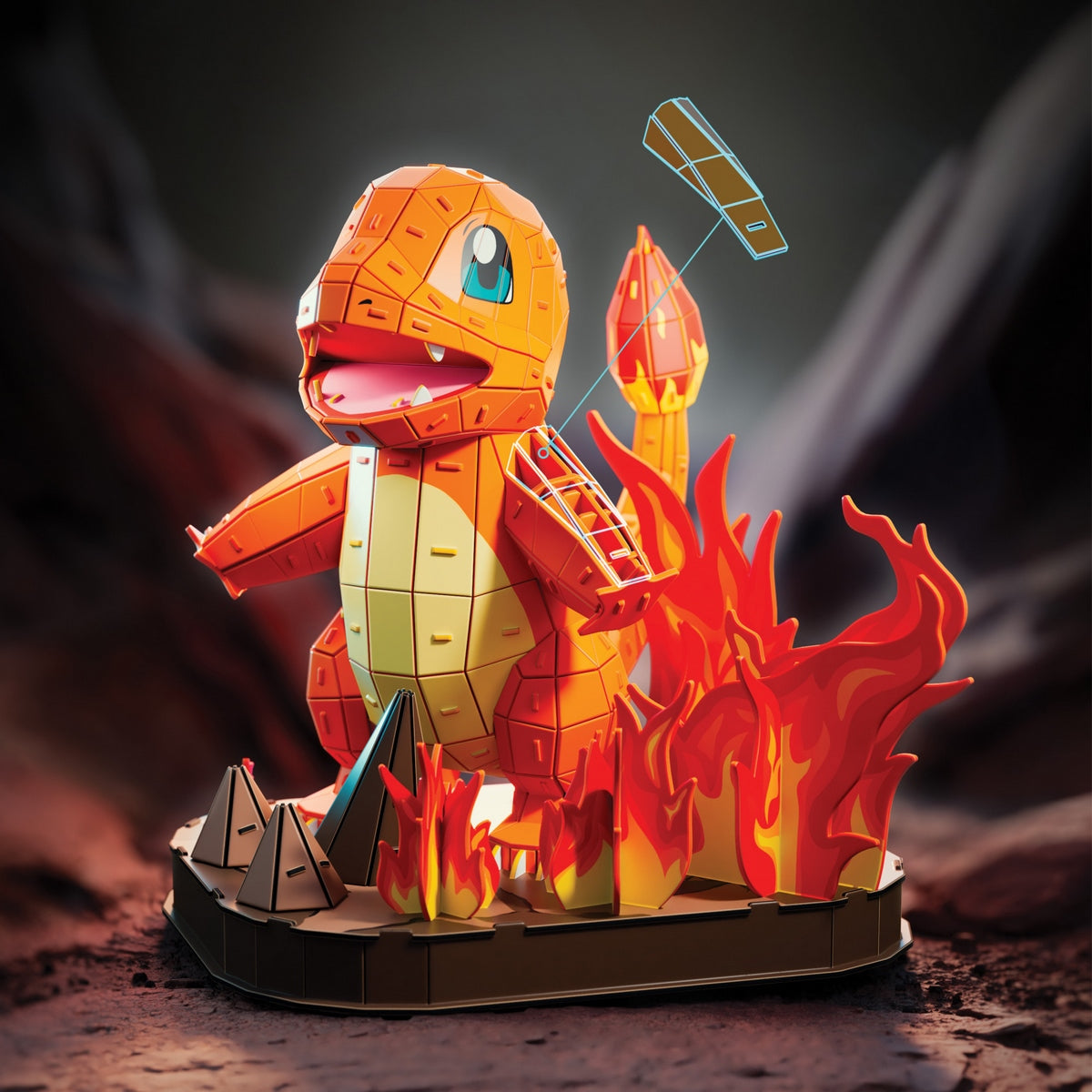 4D Build Puzzle 3D Pokemon Chamander