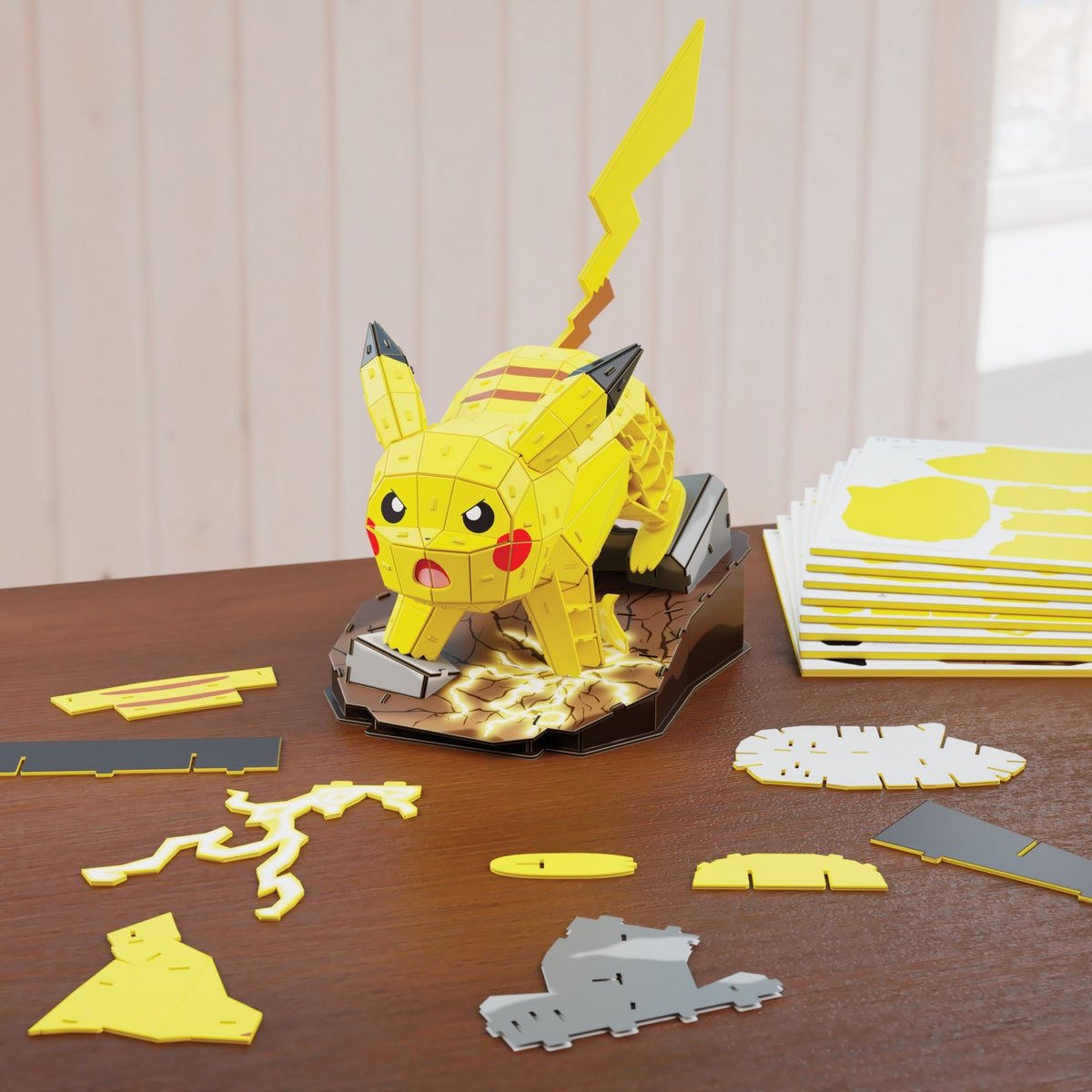 4D Build Puzzle 3D Pokemon Pikachu