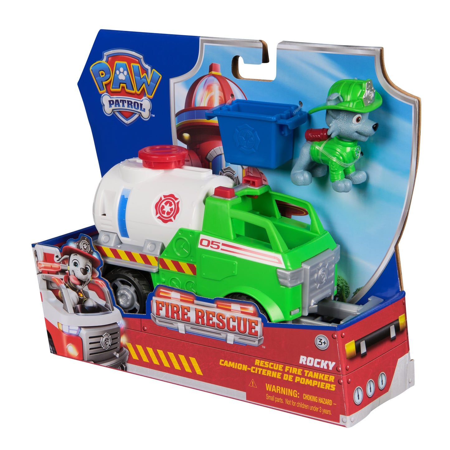 Paw Patrol Vehículos Fire Rescue - Rocky