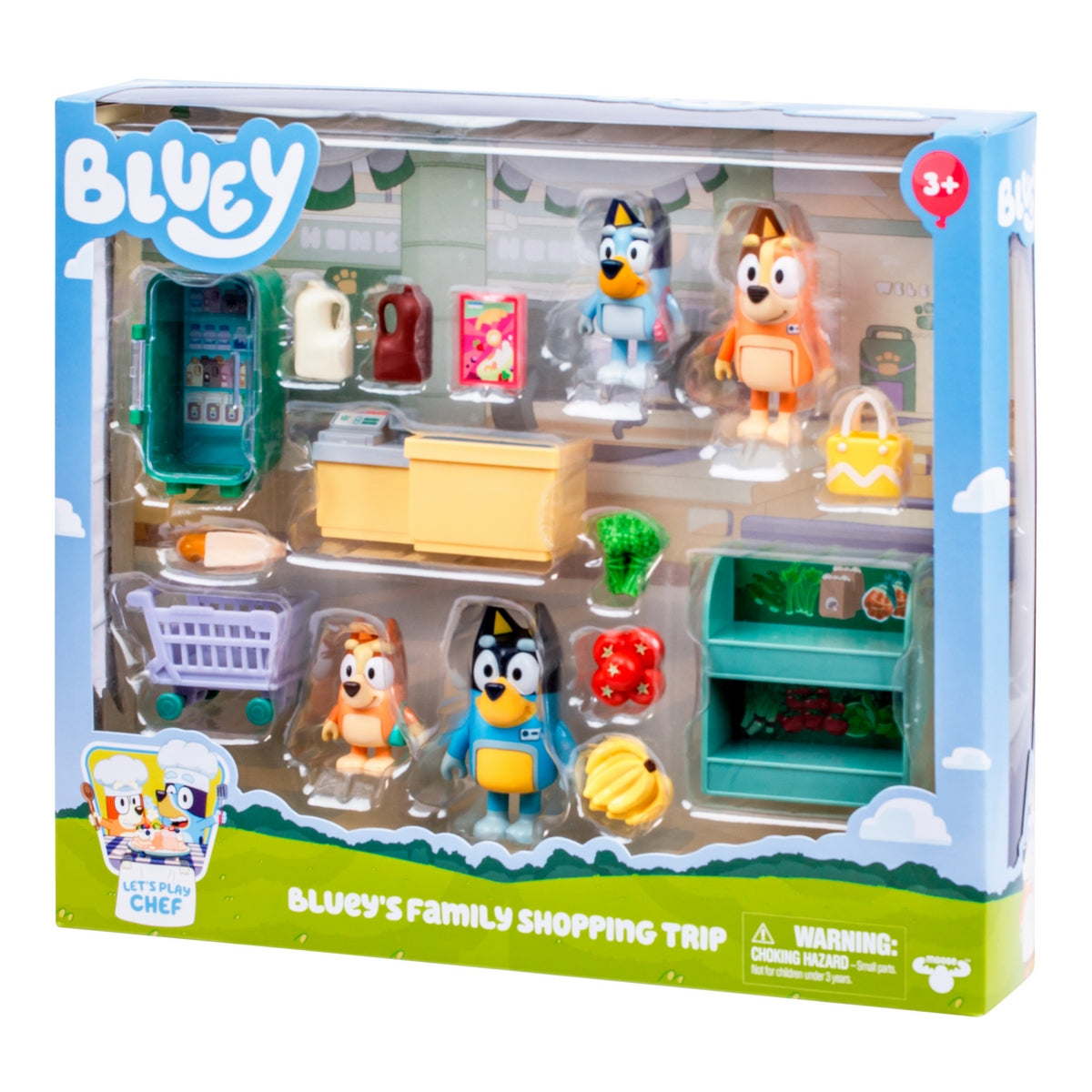 Bluey Viaje De Compras Familiar