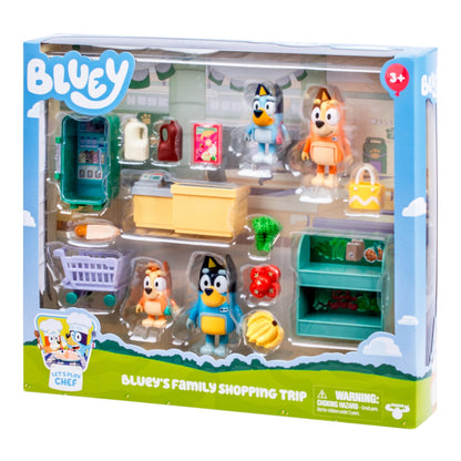 Bluey Viaje De Compras Familiar
