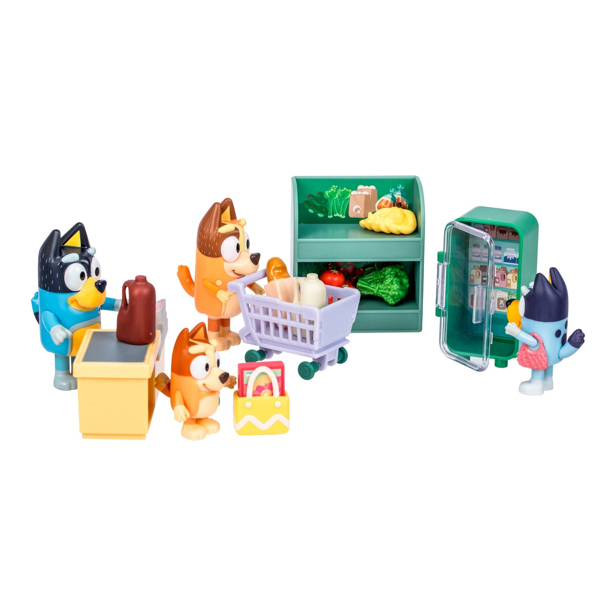 Bluey Viaje De Compras Familiar