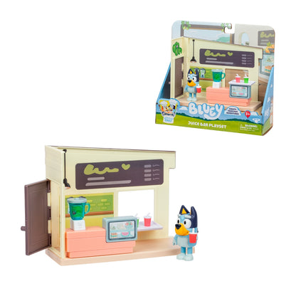 Bluey Mini Playset Barra De Jugos