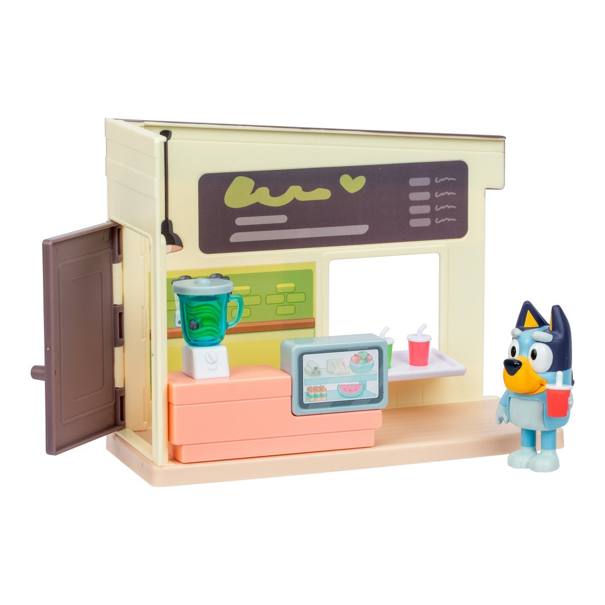 Bluey Mini Playset Barra De Jugos