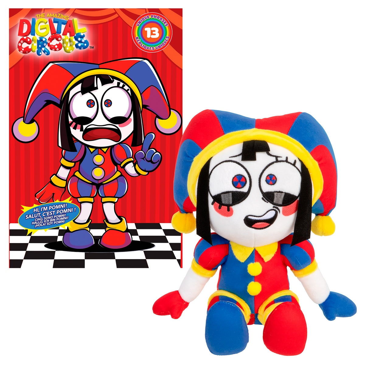 Digital Circus Peluche Con Sonido 30cm