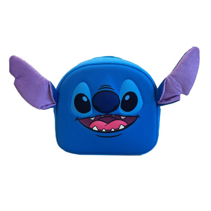 Mochila Pre-Escolar 3D Stitch Con Arnes