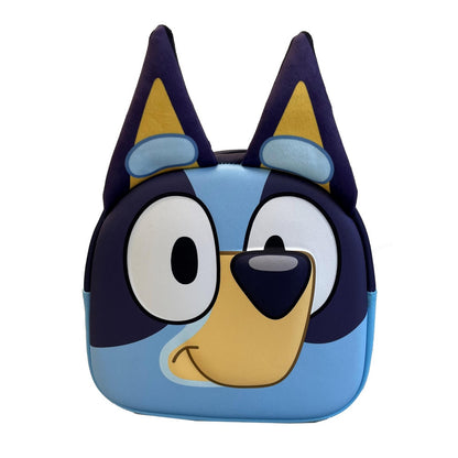 Mochila Pre-Escolar 3D Bluey Con Arnes