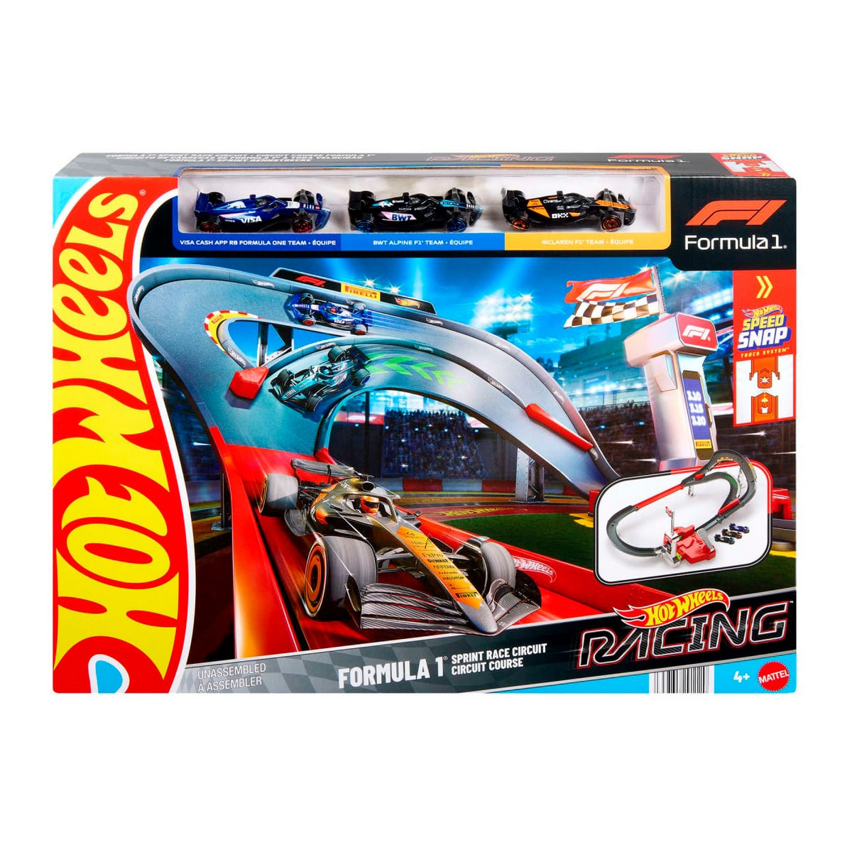 Hot Wheels Racing Pista De Juguete Carrera Sprint