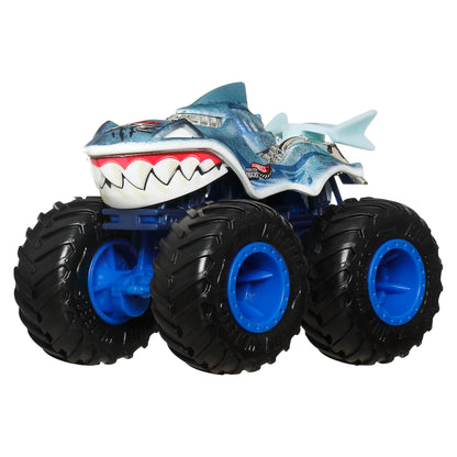 Hot Wheels Monster Trucks Vehículo Shark vs Dino Multipack