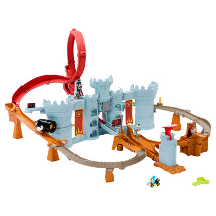 Hot Wheels Mario Kart Pista De Juguete Castillo Bowser